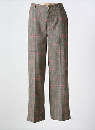 Pantalon larg portocaliu YERSE femeie