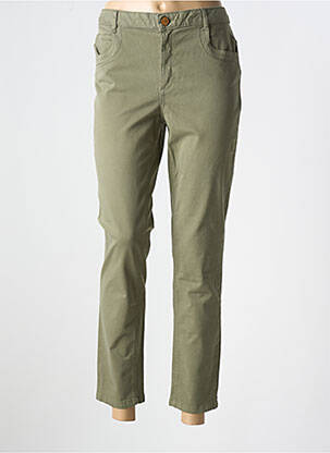 Pantalon 7/8 verde LOLA ESPELETA femeie