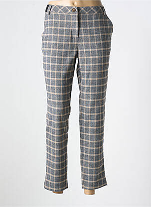 Pantalon 7/8 talie elastică mărime normală gri LOLA ESPELETA femeie