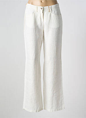 Pantalon larg bej COUTURIST femeie