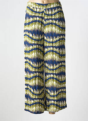 Pantalon larg verde LOLA ESPELETA femeie