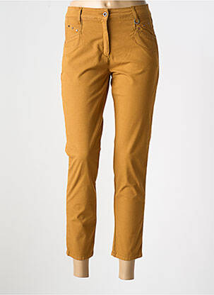 Pantalon 7/8 talie înaltă talie înaltă galben MADO ET LES AUTRES femeie