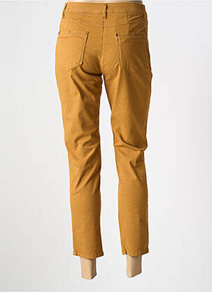 Pantalon 7/8 talie înaltă talie înaltă galben MADO ET LES AUTRES femeie