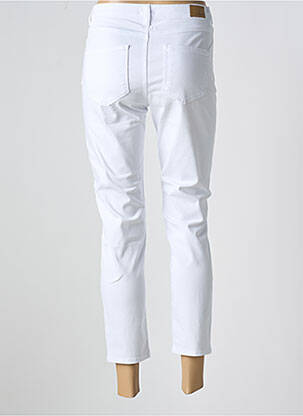 Pantalon 7/8 elasticitate mărime normală alb KANOPE femeie