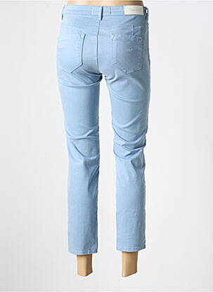 Pantalon 7/8 țesătură poplin mărime normală albastru COUTURIST femeie