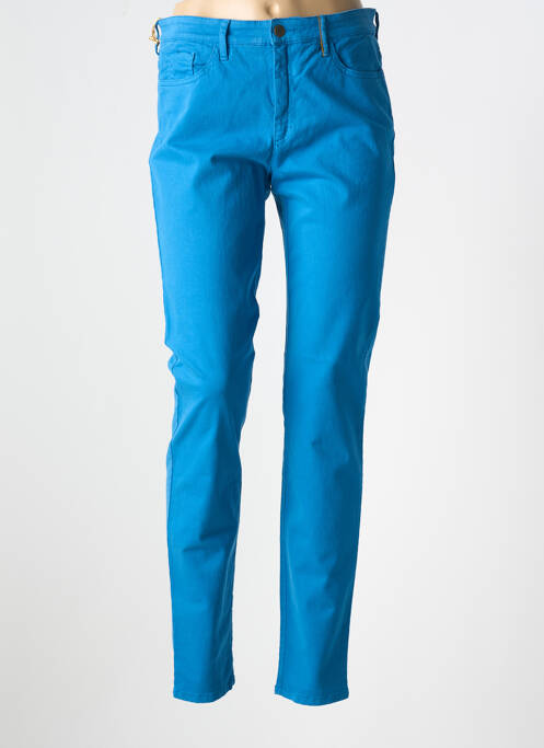 Pantalon slim albastru COUTURIST femeie