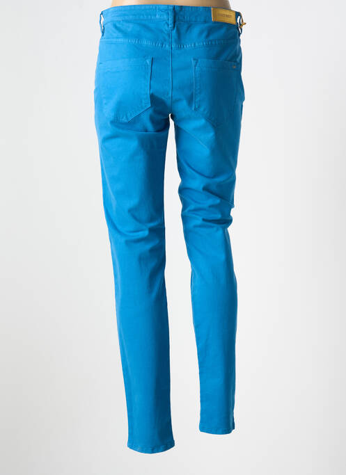 Pantalon slim albastru COUTURIST femeie