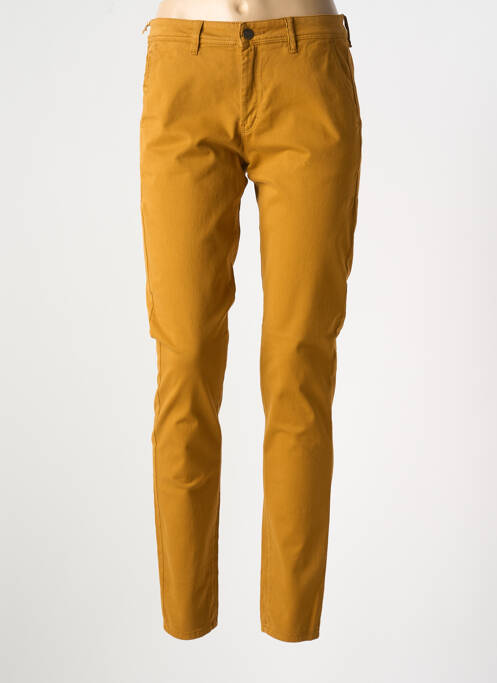 Pantalon chino galben COUTURIST femeie