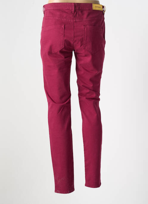 Pantalon slim roșu COUTURIST femeie