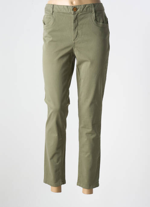 Pantalon 7/8 verde LOLA ESPELETA femeie