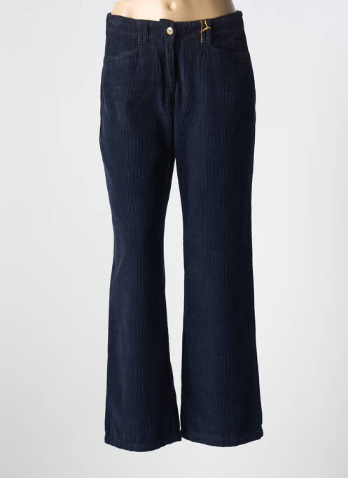 Pantalon larg albastru COUTURIST femeie