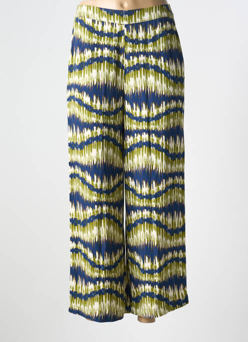 Pantalon larg verde LOLA ESPELETA femeie