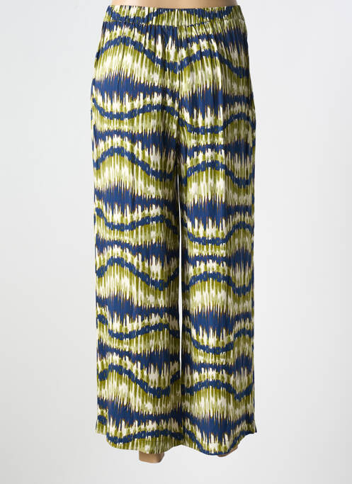 Pantalon larg verde LOLA ESPELETA femeie