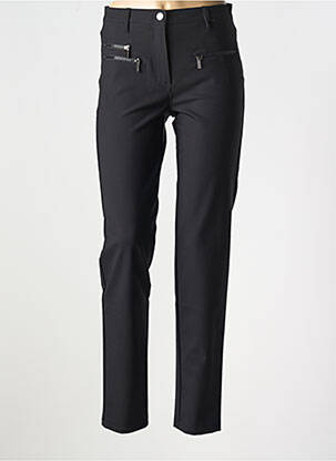 Pantalon slim talie înaltă talie înaltă negru BETTY BARCLAY femeie