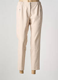 Pantalon 7/8 talie elastică mărime normală bej BETTY BARCLAY femme