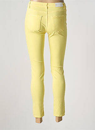 Pantalon 7/8 elasticitate talie joasă galben SILVIAN HEACH femeie