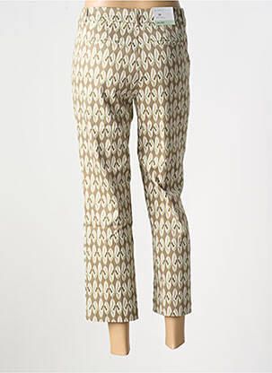 Pantalon 7/8 țesătură poplin maro BETTY BARCLAY femeie