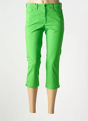 Pantalon trei sferturi verde COUTURIST femeie