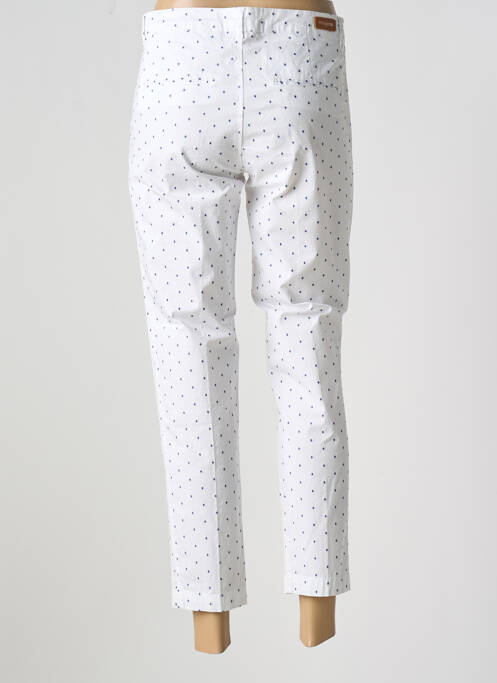 Pantalon 7/8 alb MAYJUNE femeie