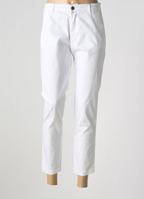 Pantalon 7/8 alb MAYJUNE femeie