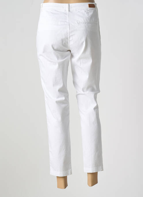Pantalon 7/8 alb MAYJUNE femeie