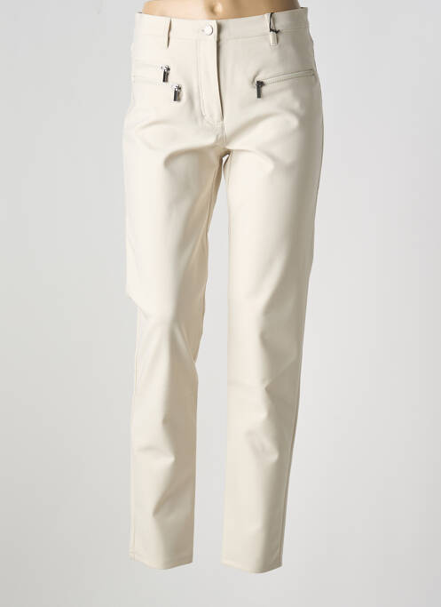Pantalon slim bej BETTY BARCLAY femeie