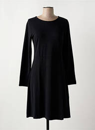 Rochie midi mâneci lungi mâneci lungi negru NICE THINGS femme