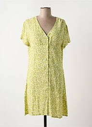 Rochie scurtă mâneci scurte mâneci scurte verde YERSE femme