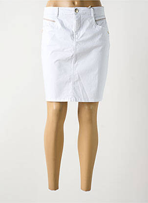 Fustă scurtă alb LOLA ESPELETA femeie