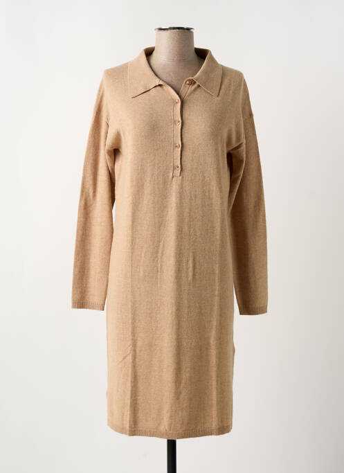 Rochie pulover maro YERSE femeie