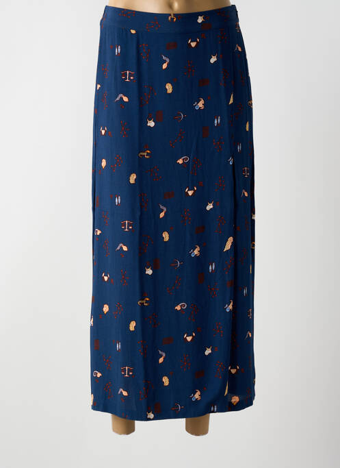 Fustă lungă albastru NICE THINGS femeie