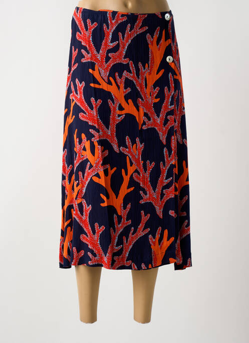 Fustă lungă albastru NICE THINGS femeie