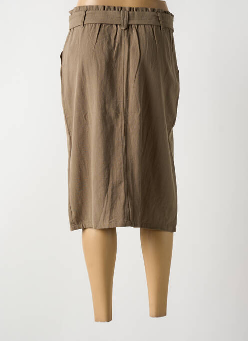 Fustă midi verde YERSE femeie