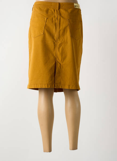 Fustă midi galben COUTURIST femeie