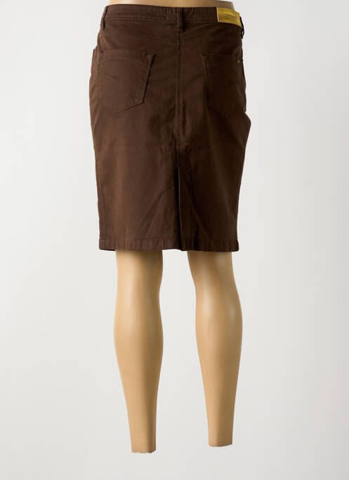 Fustă midi maro COUTURIST femeie