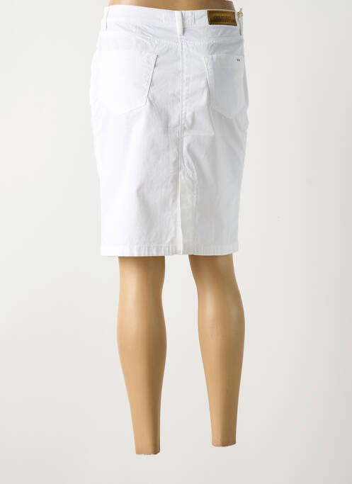 Fustă midi alb COUTURIST femeie