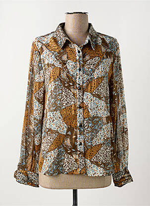 Cămașă maro LOLA ESPELETA femeie