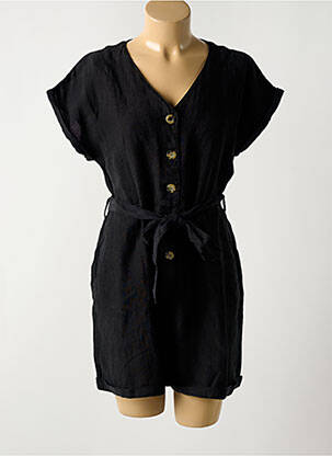 Salopetă scurtă negru RIVIERES DE LUNE femeie