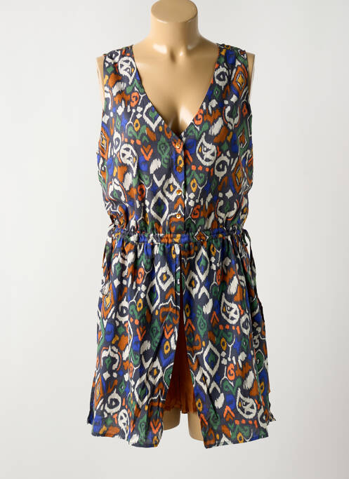 Rochie midi gri LOLA ESPELETA femeie