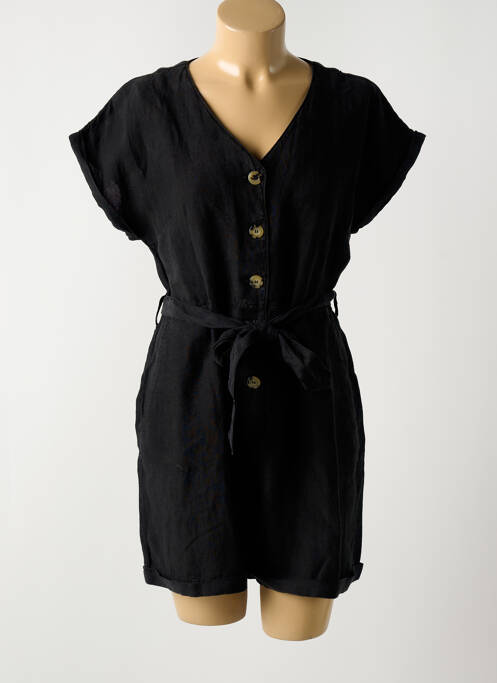 Salopetă scurtă negru RIVIERES DE LUNE femeie