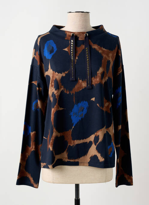 Pulover cu guler înalt albastru BETTY BARCLAY femeie