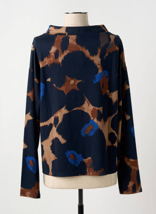 Pulover cu guler înalt albastru BETTY BARCLAY femeie