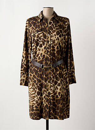 Rochie midi maro K-DESIGN femeie