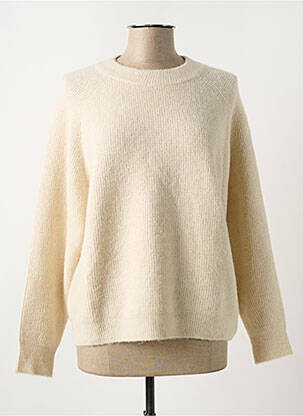 Pulover bej NICE THINGS femeie