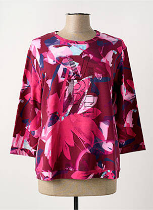 Tricou mâneci 3/4 mâneci 3/4 roz RABE femeie