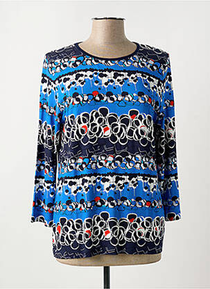 Tricou mâneci lungi mâneci lungi albastru RABE femeie