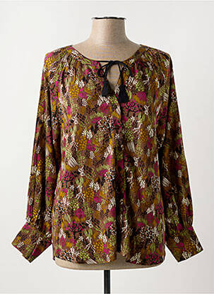 Bluză maro LOLA ESPELETA femeie