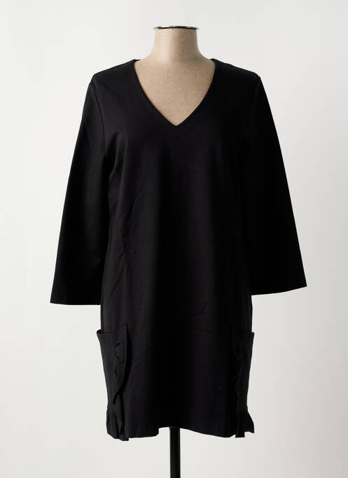 Rochie midi negru RIVIERES DE LUNE femeie