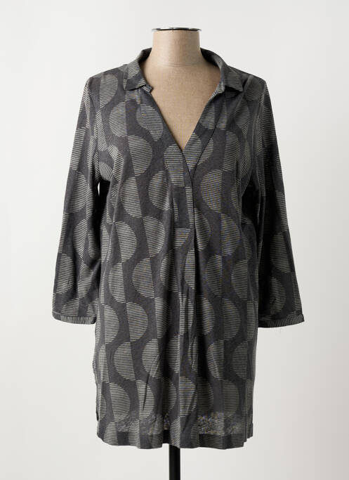 Tunică mâneci lungi gri WHITE STUFF femeie