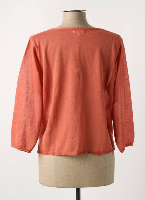 Vestă cu mâneci lungi portocaliu YERSE femeie